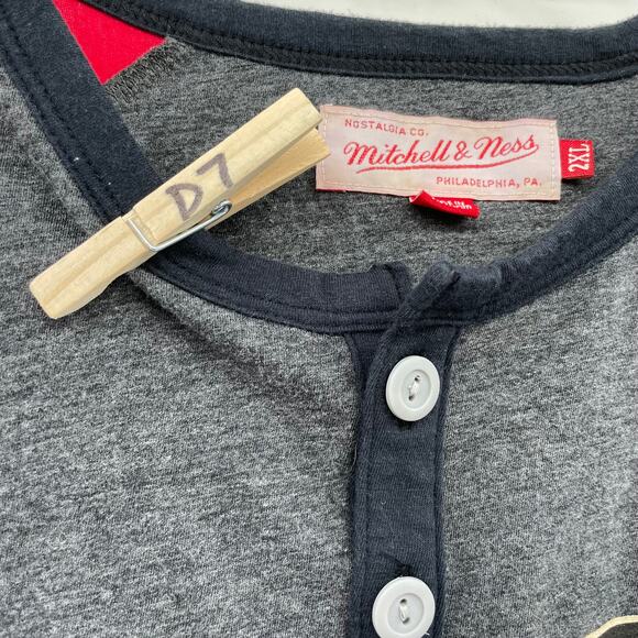 Miami Heat Mitchell & Ness 3/4 Sleeves Men's Shirt - Picture 7 of 7